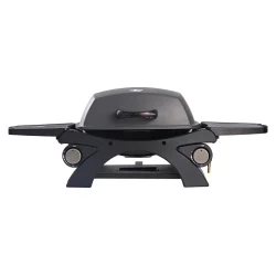 DAN GRILL 2-Br�nder Gasgrill med Sidehylder og St�bejernsrist
