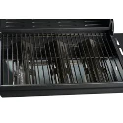 DANGRILL 3-Br�nder Gasgrill � Kraftfuld Gasgrill med Sideborde og Underskab