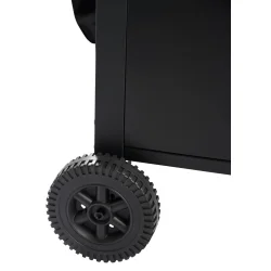 DANGRILL 3-Br�nder Gasgrill � Kraftfuld Gasgrill med Sideborde og Underskab