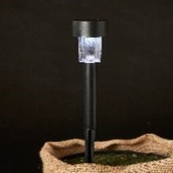 Solcelle lampe 31,5 cm - st med 4 stk.