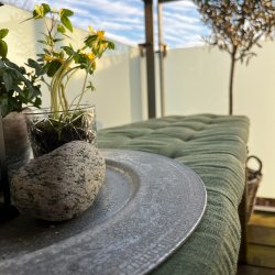 Amalienborg Bnkhynde 2 pers. str. 110x44 cm - Komfort og Stil til Din Udendrs Bnk