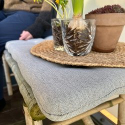 Amalienborg Bnkhynde 2 pers. str. 110x44 cm - Komfort og Stil til Din Udendrs Bnk