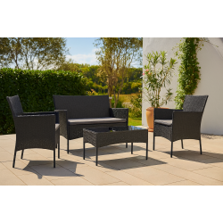 Napoli Loungest med hynder - Tidls Elegance og Ultimativ Komfort