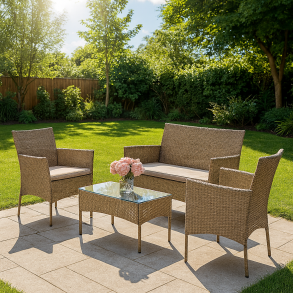 Napoli Loungest med hynder - Tidls Elegance og Ultimativ Komfort