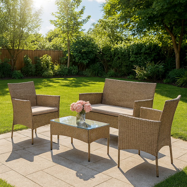 Napoli Loungest med hynder - Tidls Elegance og Ultimativ Komfort