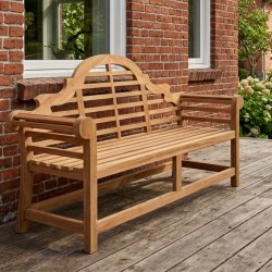 Tr�dg�rdsb�nk i teak f�r 3 personer - Marlboro