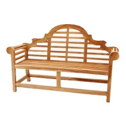 Havebnk teaktr til 3 personer - Marlboro 