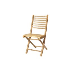 Miljvenlig bambus cafest - 2 stole og 1 bord