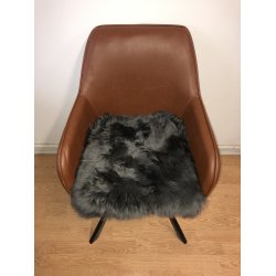 Stolsits i kta lammskinn - str. 40x40 cm - vlj frg