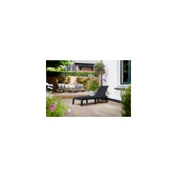 Keter solvogn plast 58 x 187,5 x 29 cm. MODERNE SOLVOGN TIL DIN UDENDRS INDRETNING!!