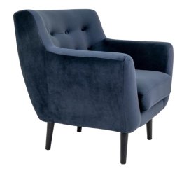 Monte ftlj i velour med trben - vlj frg 