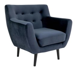 Monte ftlj i velour med trben - vlj frg 