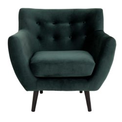 Monte ftlj i velour med trben - vlj frg 