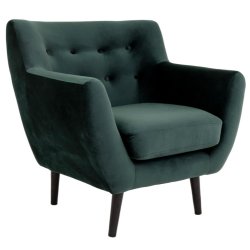 Monte ftlj i velour med trben - vlj frg 