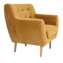 Monte ftlj i velour med trben - vlj frg 