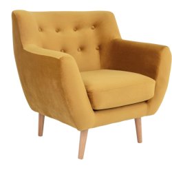 Monte ftlj i velour med trben - vlj frg 