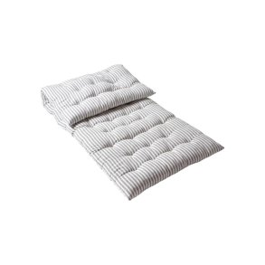 Praktisk rullemadras i behagelig bomuld til have, strand, leg, camping og pallembler 55x140 cm