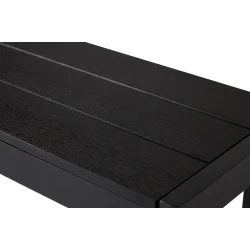 Naja havennk i sort fra Schou. MODERNE HAVEBNK TIL ENHVER INDEN- OG UDENDRS INDRETNING!!