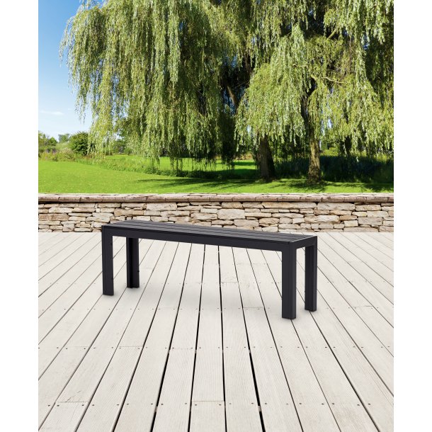 Naja havennk i sort fra Schou. MODERNE HAVEBNK TIL ENHVER INDEN- OG UDENDRS INDRETNING!!