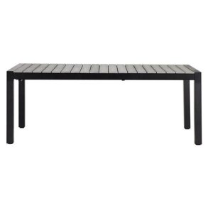 Vedligeholdelsesfrit havebord i UV-beskyttet nonwood, 205/275x100 cm - Model: Johan