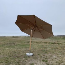 Parasol m/ Tilt - : 3 m. Vlg farve - Vandtt + Dug har UV30+ solbeskyttelse. Model: Milano