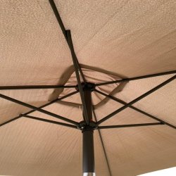 Vattentt Parasoll - 2 x 3 m - m/ Tilt + Dug har UV30+ solskydd. Modell: Cordoba