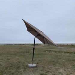 Vattentt Parasoll - 2 x 3 m - m/ Tilt + Dug har UV30+ solskydd. Modell: Cordoba