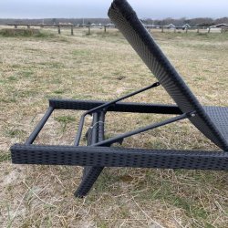 Las Vegas solsng. I aluminium och UV-skyddad konstrotting.