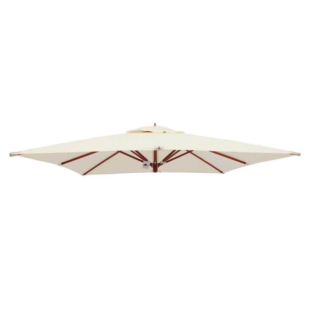 Lse hoffman parasolduge 3x3 meter - vlg farve Natur