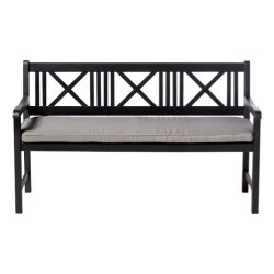 Kronborg/Sofiero gr all-weather bnkhynde med lynls. 150x53 cm. 3-personers