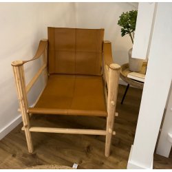 Noble safaristol - kta brun lder