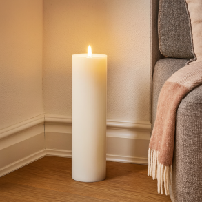 Hje hvide LED bloklys - Fs i flere strrelser