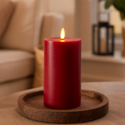 Dacore r�de LED Lys med flad top - F�s i Flere St�rrelser