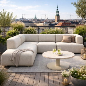 Sofas�t i Quick Dry Foam med Highland sofa og solara bord - SOFAS�T I EN FANTASTISK KVALITET!!!