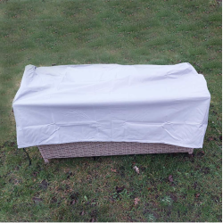 Hyndeboks i teak- og mahognitr + 100% vandtt overtrk til hyndeboks - KVALITETSPAKKE!!!