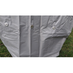 Hyndeboks i teak- og mahognitr + 100% vandtt overtrk til hyndeboks - KVALITETSPAKKE!!!