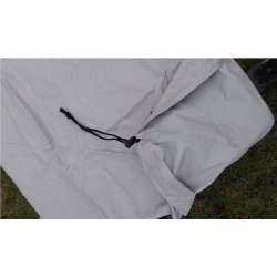 Hyndeboks i teak- og mahognitr + 100% vandtt overtrk til hyndeboks - KVALITETSPAKKE!!!