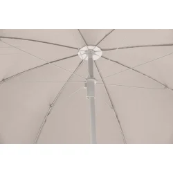 Praktisk strandparasol �180 cm � Parasol med solidt metalr�r - F�s i flere farver