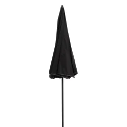 Praktisk strandparasol �180 cm � Parasol med solidt metalr�r - F�s i flere farver