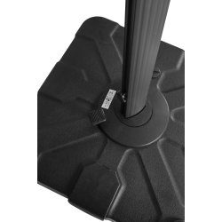 Hngeparasol tippes vandret og lodret med fod  3,5m - Model: Thomas