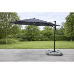 Trekantig viktplatta i granit - set med 4 st