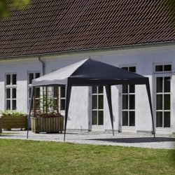 Paviljong med verdrag och brvska (sida kan tillkpas) - Modell: Karl - 3x3M