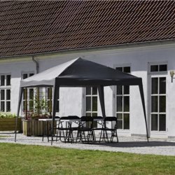 Paviljong med verdrag och brvska (sida kan tillkpas) - Modell: Karl - 3x3M