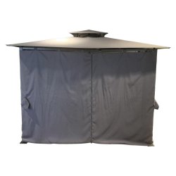 Vattentt Lyxig Paviljong 4x3m - inklusive myggnt och 4 sidor