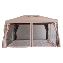 JULIO vandtt Pavillon Str. 3x4 meter - Elegance og Skygge til Din Have