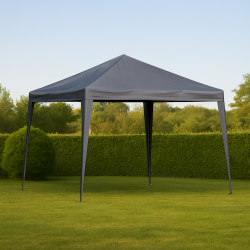 Paviljong med verdrag och brvska (sida kan tillkpas) - Modell: Karl - 3x3M