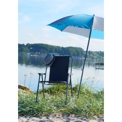 Foldbar Picnic stol i sort fra GROUW - PERFEKT PICNIC STOL TIL DINE UDENDRS SAMMENKOMSTER!!