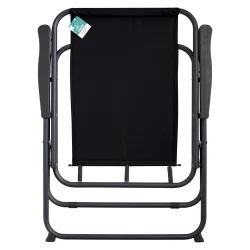 Foldbar Picnic stol i sort fra GROUW - PERFEKT PICNIC STOL TIL DINE UDENDRS SAMMENKOMSTER!!