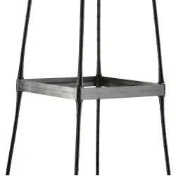 Selvvandende plante t�rn i plast - Justerbar h�jde - B25xD25xH129 cm