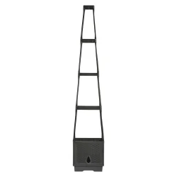 Selvvandende plante t�rn i plast - Justerbar h�jde - B25xD25xH129 cm